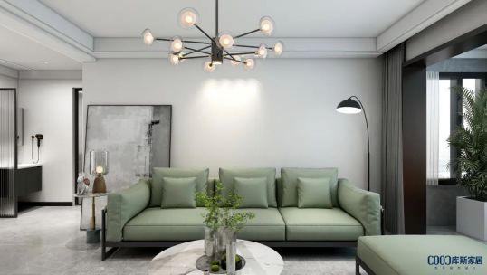 庫斯家居丨89㎡清新公寓，90后的理想之家