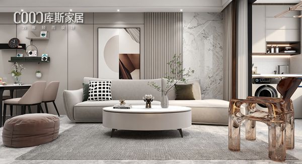 【空間靈感】 97㎡鹽系風(fēng)住宅，營(yíng)造清爽舒適的生活氛圍